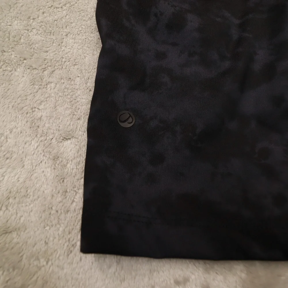 Craze Yoga Women's‎ Black Grey Printed Casual Shorts 3